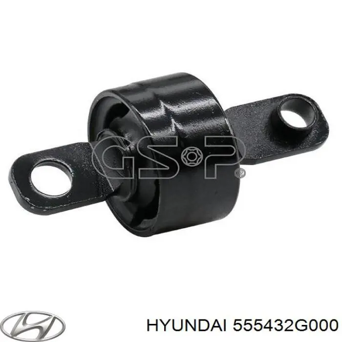 Compre 555432G000 Hyundai/Kia Bloco silencioso dianteiro de braço oscilante traseiro longitudinal