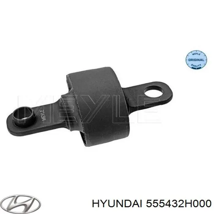 Bloco silencioso de braço oscilante traseiro longitudinal Hyundai/Kia 555432H000 preço, a partir de 17,22 USD