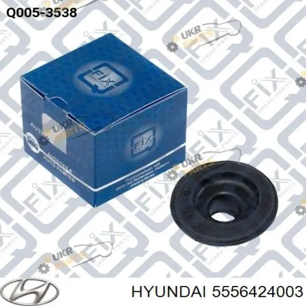 Bucha separadora da haste do eixo traseiro 5556424003 Hyundai/Kia