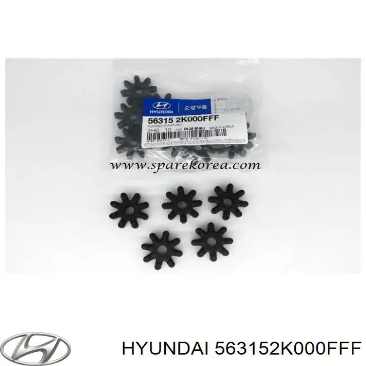 563152K000FFF Hyundai/Kia Acoplamento de acionamento de reforçador elétrico do volante