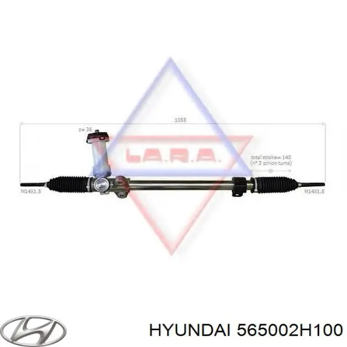 Cremalheira da direção Hyundai/Kia 565002H100 preço, a partir de 181,56 USD