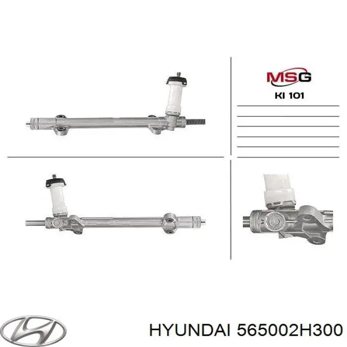 Cremalheira da direção Hyundai/Kia 565002H300 preço, a partir de 199,62 USD