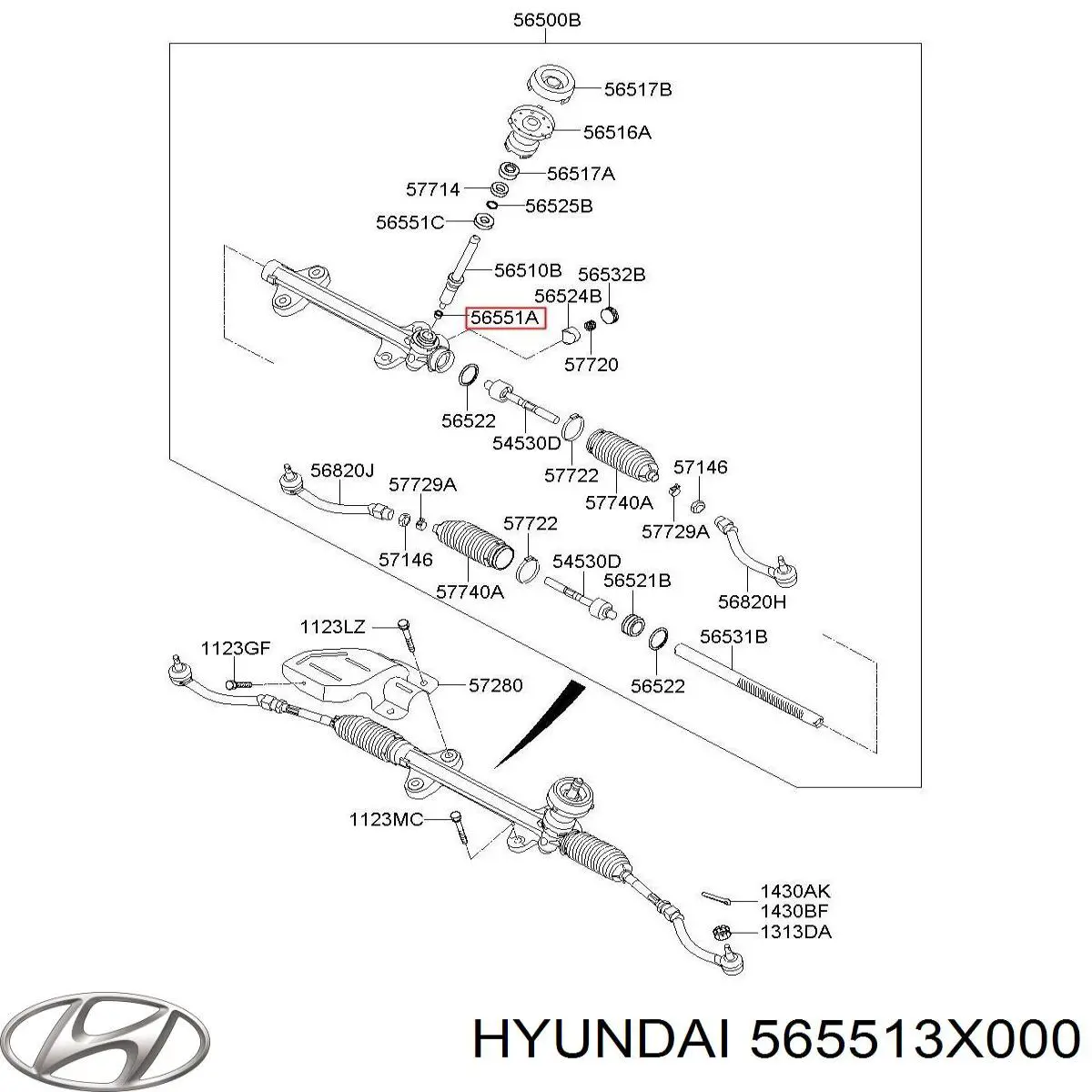 565513X000 Hyundai/Kia 