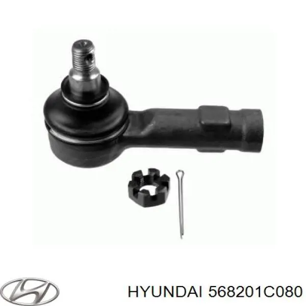 568201C080 Hyundai/Kia Ponta externa da barra de direção