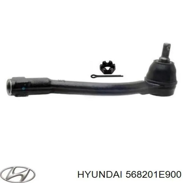 568201E900 Hyundai/Kia Ponta externa da barra de direção