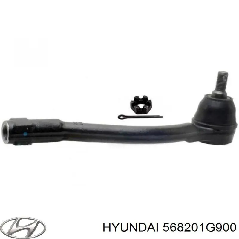 568201G900 Hyundai/Kia Ponta externa da barra de direção