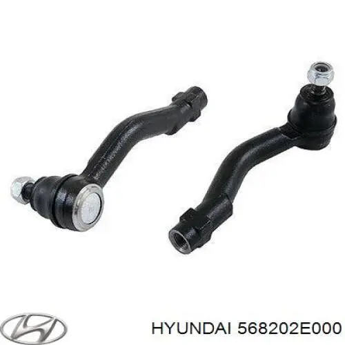 568202E000 Hyundai/Kia Ponta externa da barra de direção