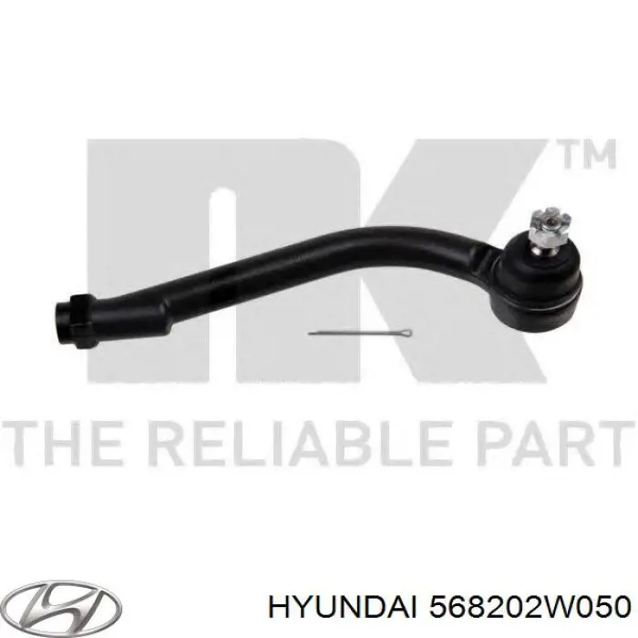 568202W050 Hyundai/Kia Ponta externa da barra de direção