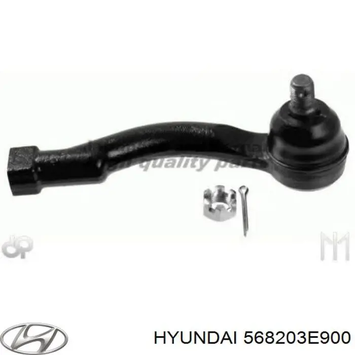 568203E900 Hyundai/Kia Ponta externa da barra de direção