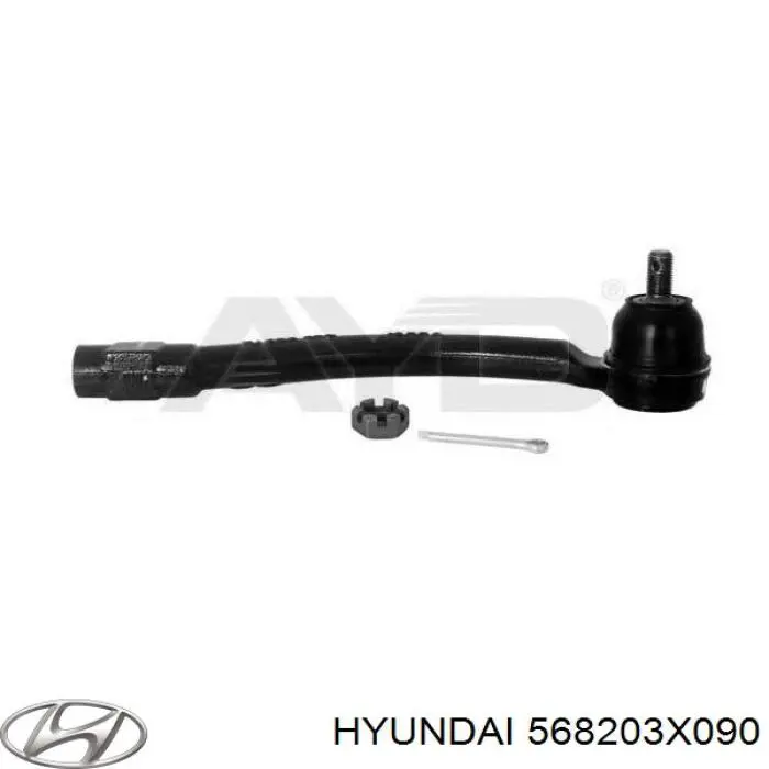 Ponta externa da barra de direção Hyundai/Kia 568203X090 preço, a partir de 22,95 USD