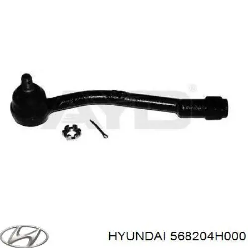 568204H000 Hyundai/Kia Ponta externa da barra de direção