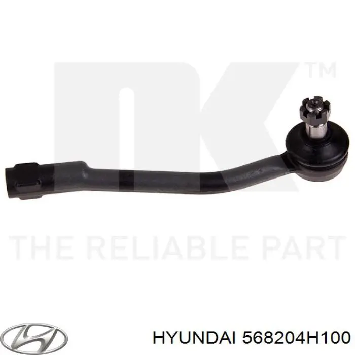 568204H100 Hyundai/Kia Ponta externa da barra de direção