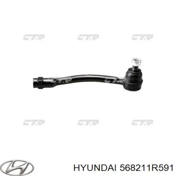 568211R591 Hyundai/Kia Ponta externa da barra de direção