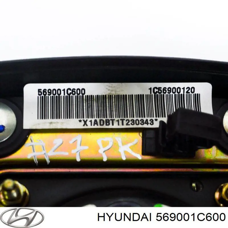 Cinto de segurança (AIRBAG) de condutor Hyundai/Kia 569001C600 preço, a partir de 73,21 USD