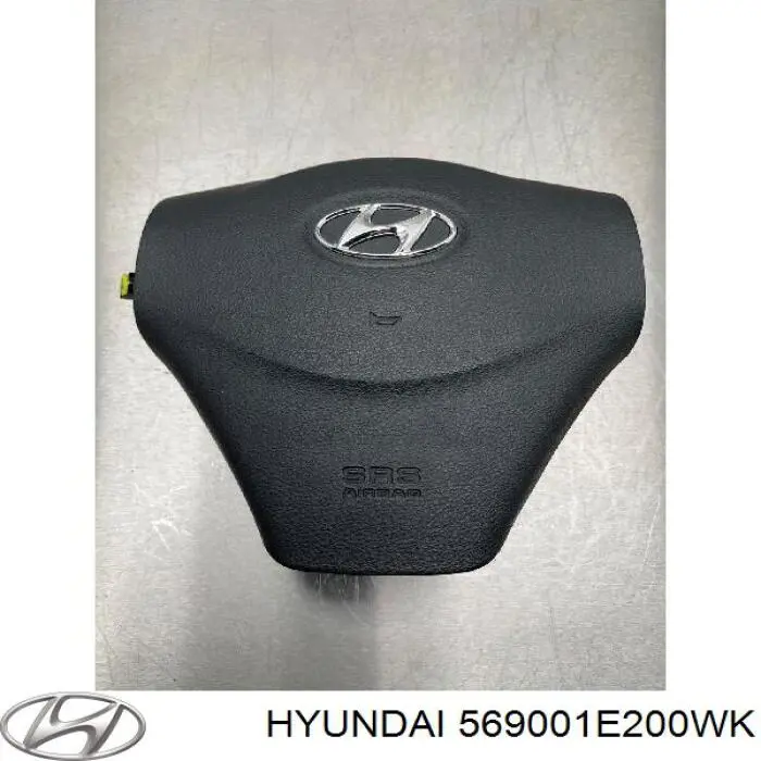 569001E200WK Hyundai/Kia Cinto de segurança (AIRBAG) de condutor