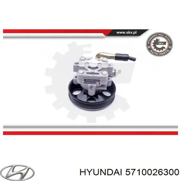 5710026300 Hyundai/Kia Bomba da Direção hidrâulica assistida