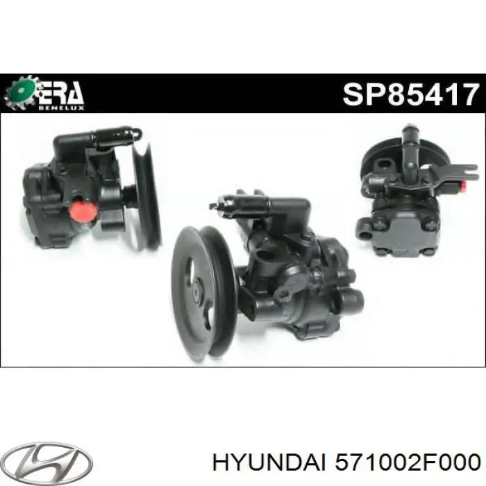 Bomba da Direção hidrâulica assistida Hyundai/Kia 571002F000 preço, a partir de 98,11 USD