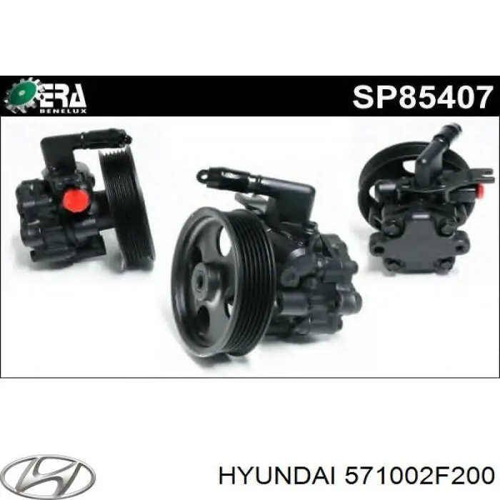 Bomba da Direção hidrâulica assistida Hyundai/Kia 571002F200 preço, a partir de 66,40 USD