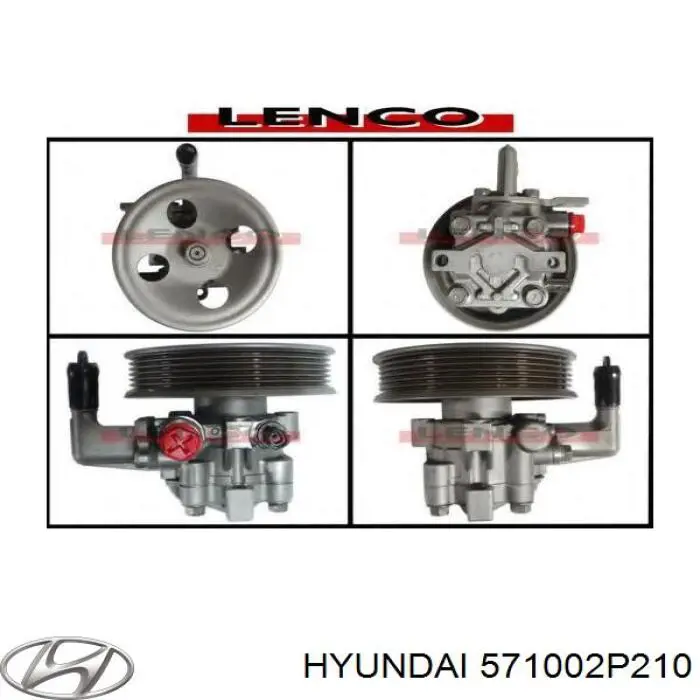 Bomba da Direção hidrâulica assistida Hyundai/Kia 571002P210 preço, a partir de 184,41 USD