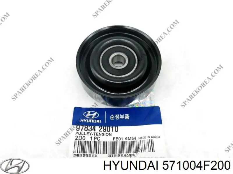 Bomba da Direção hidrâulica assistida 571004F200 Hyundai/Kia
