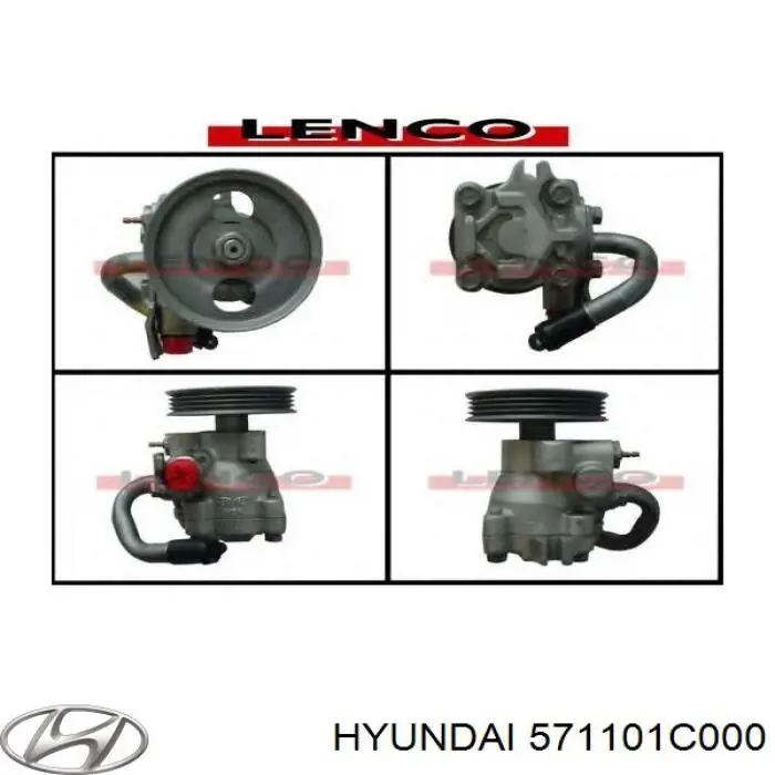 571101C000 Hyundai/Kia Bomba da Direção hidrâulica assistida