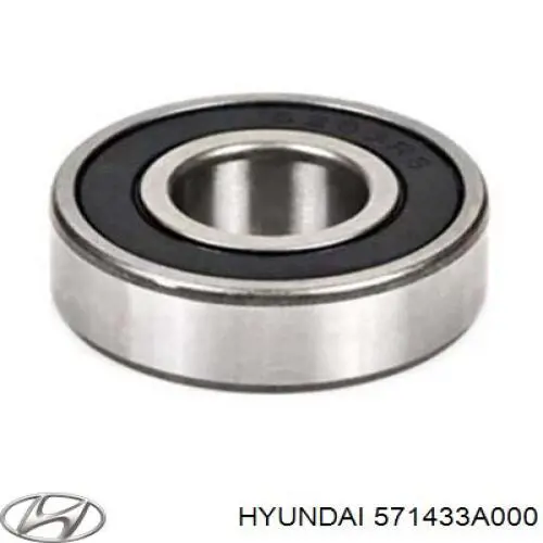 Rolamento de suporte da árvore primária da Caixa de Mudança (rolamento de centragem de volante) Hyundai/Kia 571433A000 preço, a partir de 35,66 USD