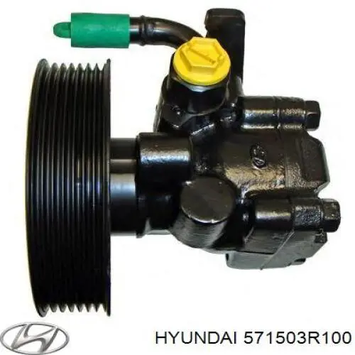 Tanque de bomba da Direção hidrâulica assistida Hyundai Sonata VI YF