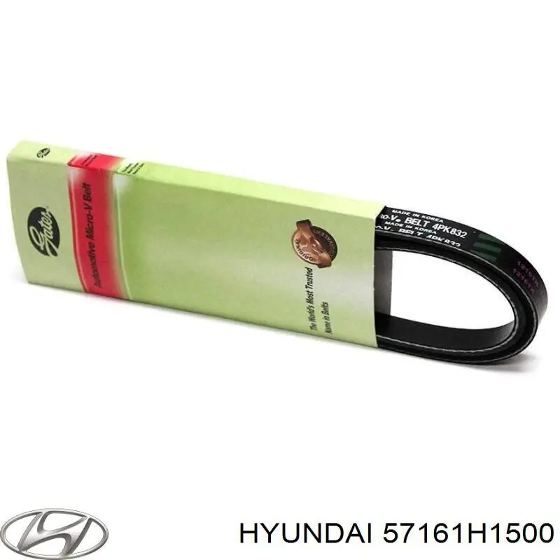 Correia dos conjuntos de transmissão Hyundai/Kia 57161H1500 preço, a partir de 7,73 USD