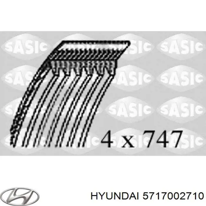 Compre 5717002710 Hyundai/Kia Correia dos conjuntos de transmissão