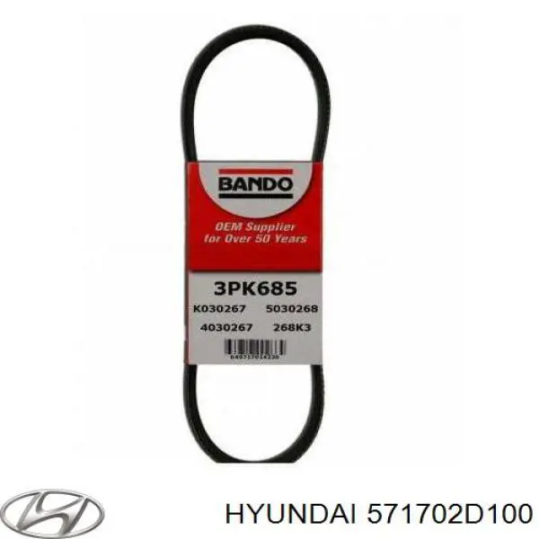 Compre 571702D100 Hyundai/Kia Correia dos conjuntos de transmissão