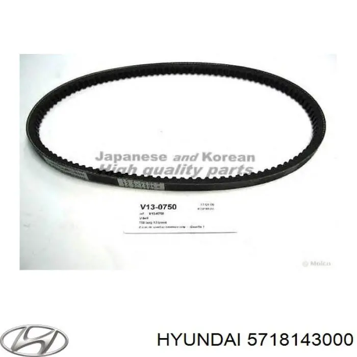 Correia dos conjuntos de transmissão Hyundai/Kia 5718143000 preço, a partir de 11,35 USD