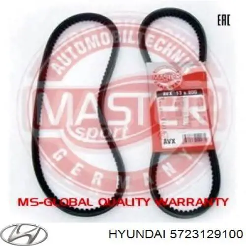 Compre 5723129100 Hyundai/Kia Correia dos conjuntos de transmissão