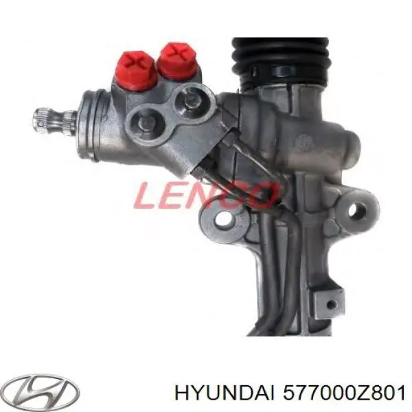577000Z801 Hyundai/Kia Cremalheira da direção