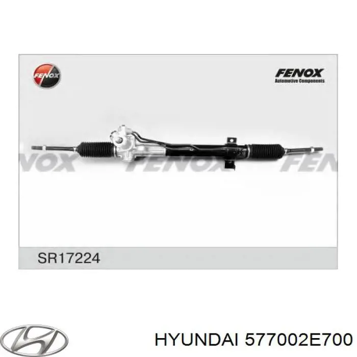 577002E700 Hyundai/Kia Cremalheira da direção