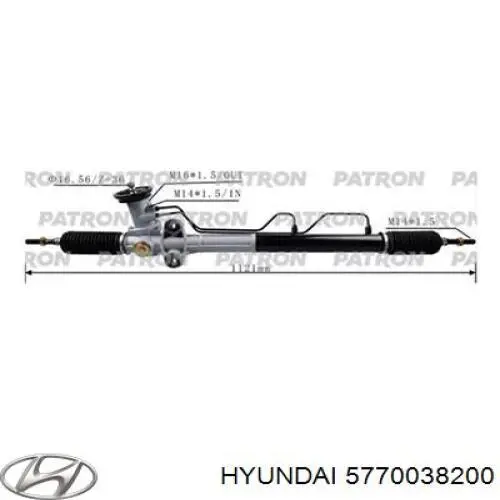 Compre 5770038200 Hyundai/Kia Cremalheira da direção