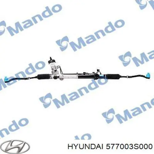 577003S000 Hyundai/Kia Cremalheira da direção