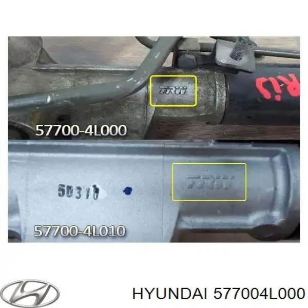 Cremalheira da direção HY9232 AGR