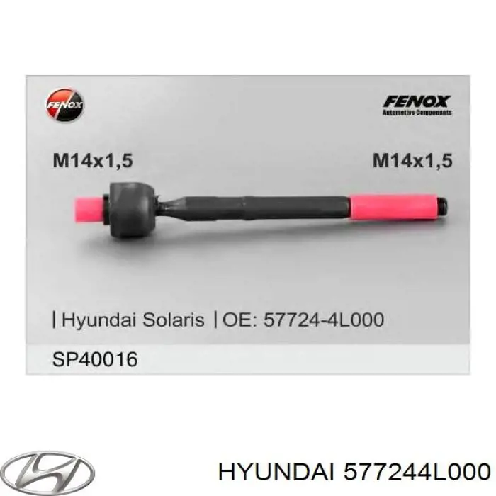 577244L000 Hyundai/Kia Tração de direção esquerda