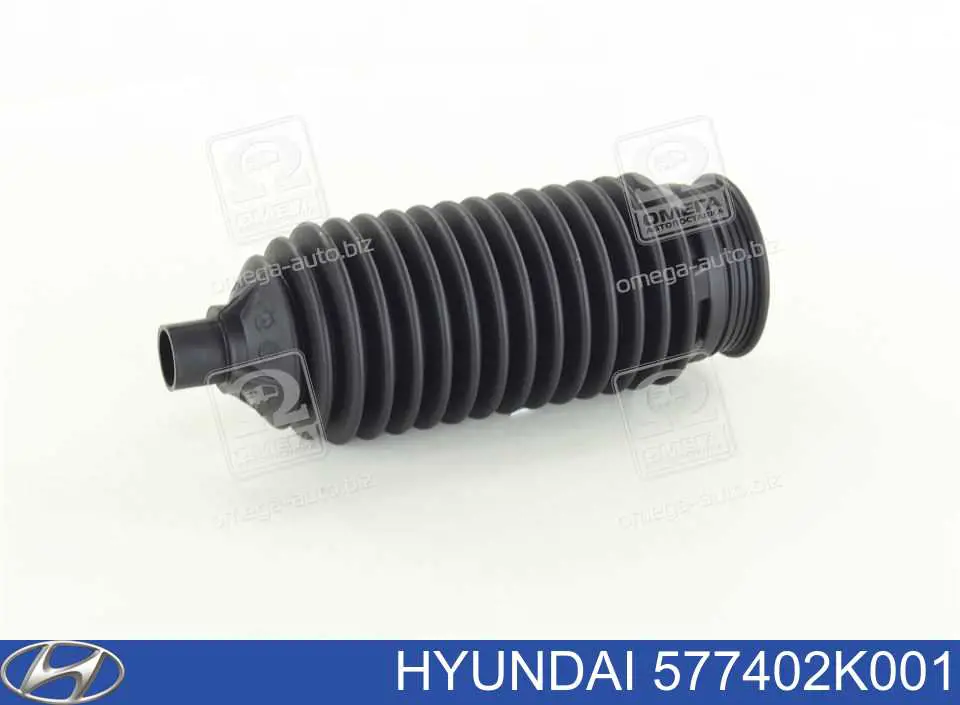 577402K001 Hyundai/Kia Bota de proteção do mecanismo de direção (de cremalheira)