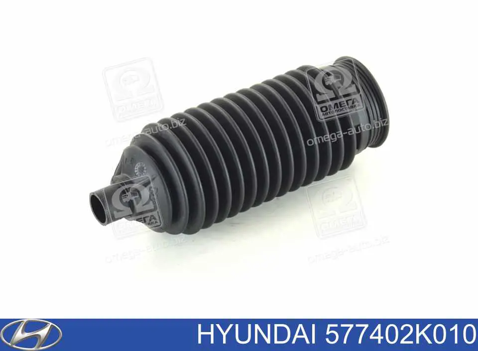 577402K010 Hyundai/Kia Bota de proteção do mecanismo de direção (de cremalheira)