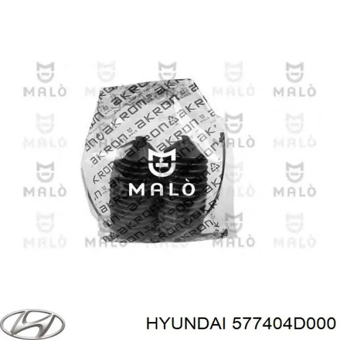Compre 577404D000 Hyundai/Kia Bota de proteção do mecanismo de direção (de cremalheira)