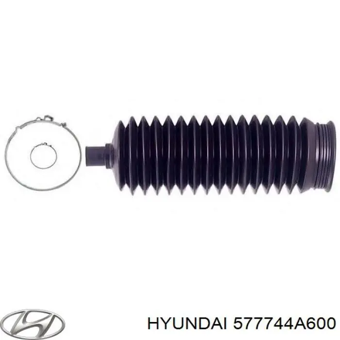 Bota de proteção do mecanismo de direção (de cremalheira) para Hyundai H-1 STAREX Starex 