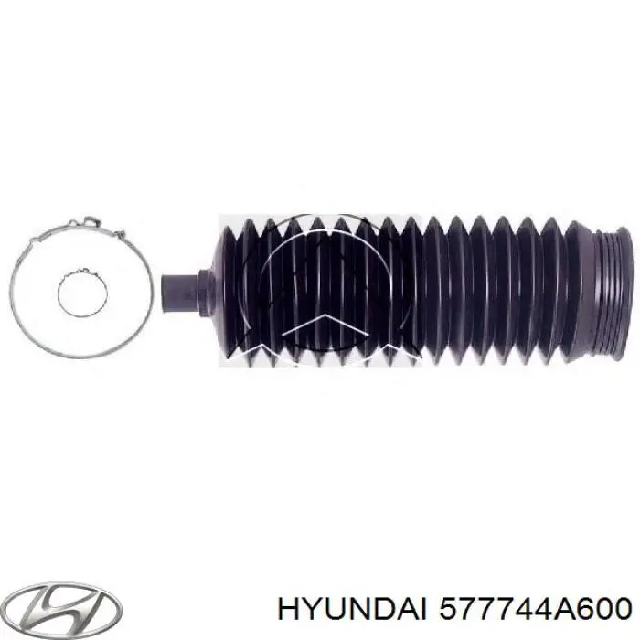 Bota de proteção do mecanismo de direção (de cremalheira) Hyundai H-1 STAREX Starex 