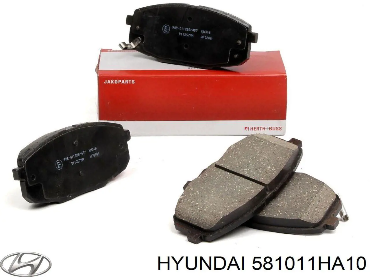 Sapatas do freio dianteiras de disco Hyundai/Kia 581011HA10 preço, a partir de 78,78 USD