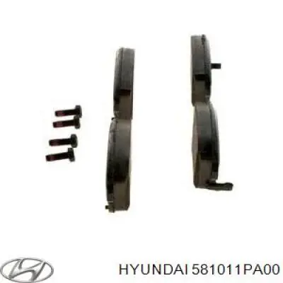 Compre 581011PA00 Hyundai/Kia Sapatas do freio dianteiras de disco