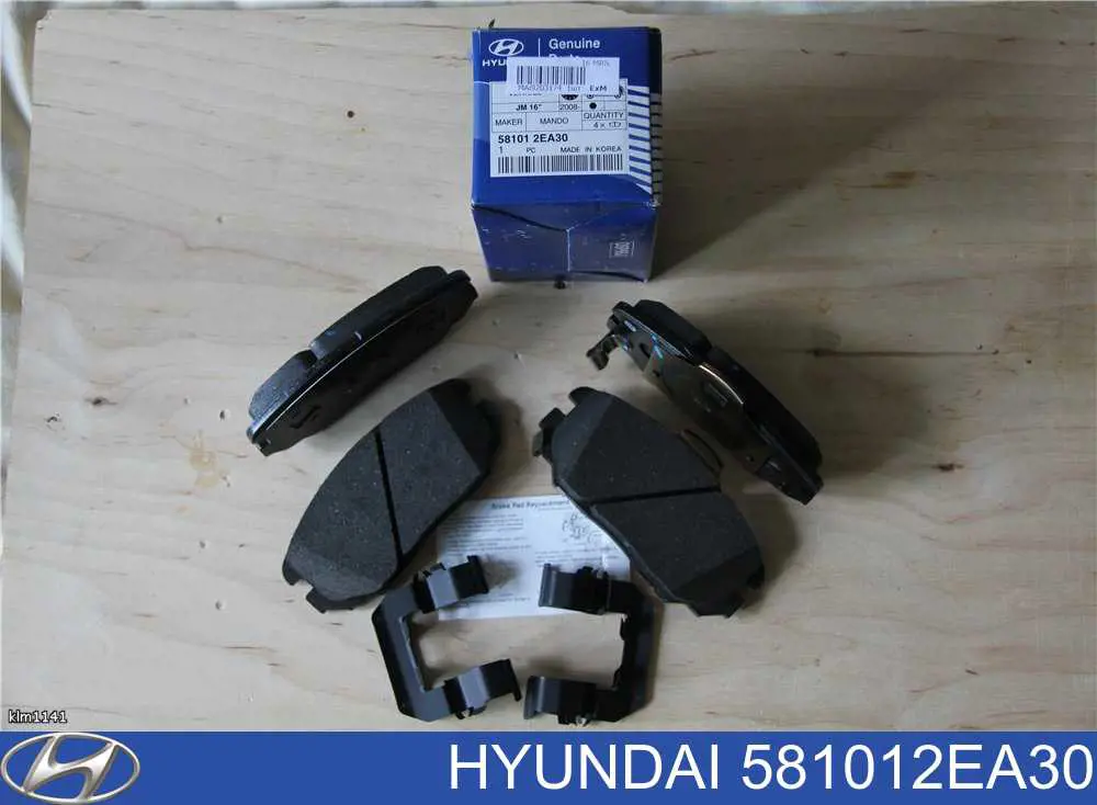 Compre 581012EA30 Hyundai/Kia Sapatas do freio dianteiras de disco