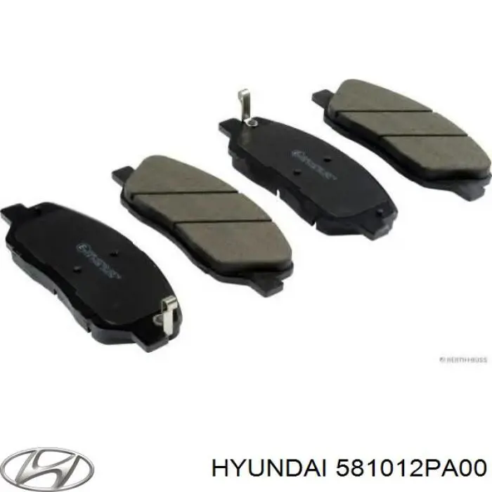 Sapatas do freio dianteiras de disco Hyundai/Kia 581012PA00 preço, a partir de 36,80 USD
