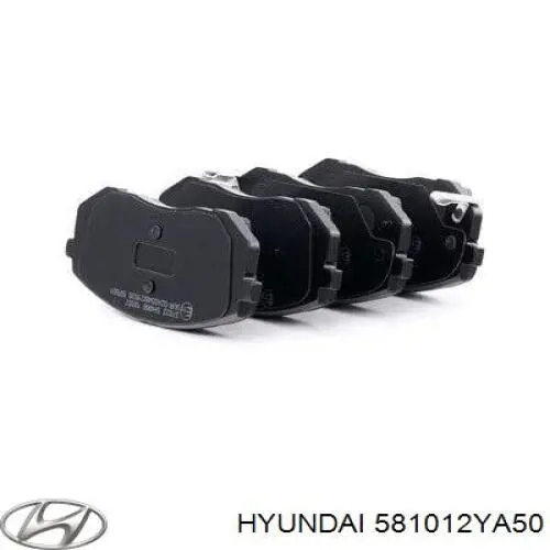 Sapatas do freio dianteiras de disco Hyundai/Kia 581012YA50 preço, a partir de 38,20 USD