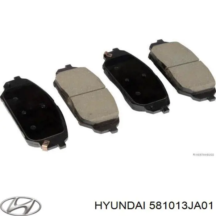 Compre 581013JA01 Hyundai/Kia Sapatas do freio dianteiras de disco