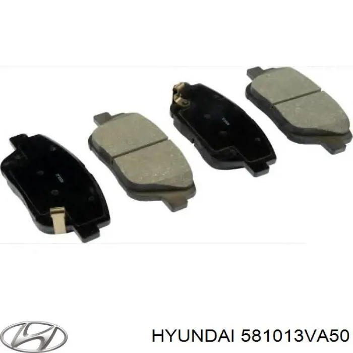 Sapatas do freio dianteiras de disco Hyundai/Kia 581013VA50 preço, a partir de 32,27 USD
